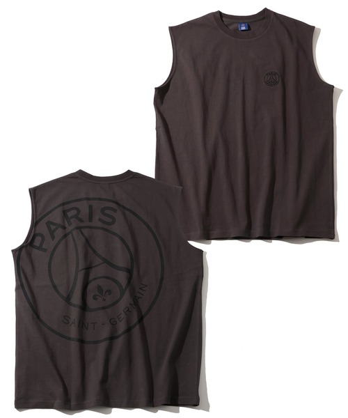 PARIS SAINT-GERMAIN(パリサンジェルマン)の「【Paris Saint-Germain/パリサンジェルマン】ロゴエンブレム ノースリーブカットソー(Tシャツ/カットソー・メンズ・ブラック/ホワイト/スミクロ・M/L/XL)」の17枚目の写真