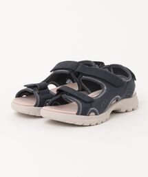 ECCO 幅広め ONROADS W レディース 本革 スポーツサンダル