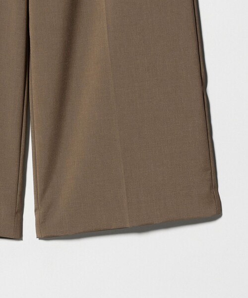 BEAUTY&YOUTH UNITED ARROWS（ビューティーアンドユースユナイテッドアローズ）の「ラインゴム ワイドパンツ ウォッシャブル 防シワ（その他パンツ・レディース・ブラック/ライム/モカ・S/XS/M）」の15枚目の写真