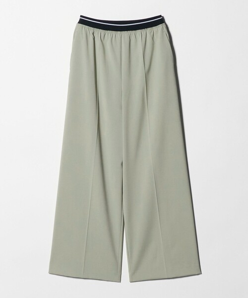 BEAUTY&YOUTH UNITED ARROWS（ビューティーアンドユースユナイテッドアローズ）の「ラインゴム ワイドパンツ ウォッシャブル 防シワ（その他パンツ・レディース・ブラック/ライム/モカ・S/XS/M）」の17枚目の写真