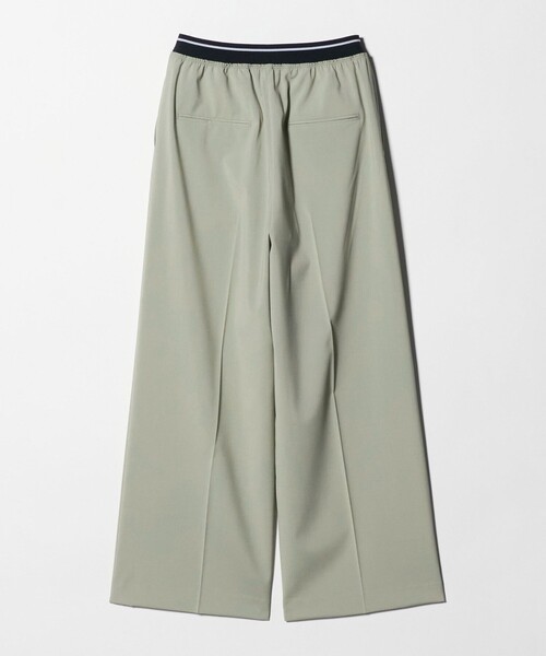 BEAUTY&YOUTH UNITED ARROWS（ビューティーアンドユースユナイテッドアローズ）の「ラインゴム ワイドパンツ ウォッシャブル 防シワ（その他パンツ・レディース・ブラック/ライム/モカ・S/XS/M）」の18枚目の写真