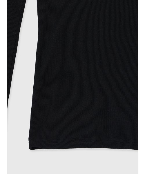 オフショルリブカットトップス（Tシャツ/カットソー）｜anuans（ア