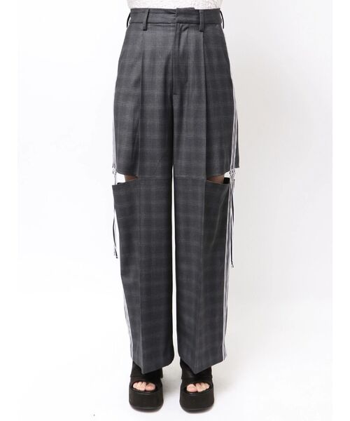 EMODA（エモダ）の「ダブルラインルーズパンツ（その他パンツ・レディース・グレー/ベージュ・SMALL/MEDIUM）」の22枚目の写真