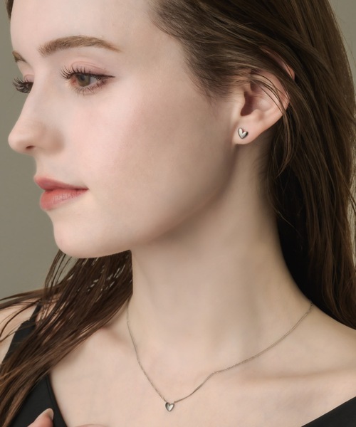 muku(ムク)の「PIERCE/NUANCE HEART(ピアス(両耳用)・レディース・シルバー/ゴールド・FREE)」の10枚目の写真