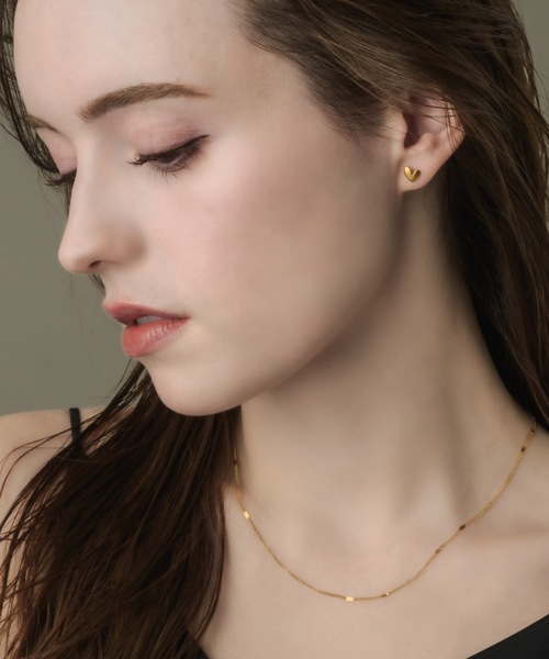muku(ムク)の「PIERCE/NUANCE HEART(ピアス(両耳用)・レディース・シルバー/ゴールド・FREE)」の13枚目の写真