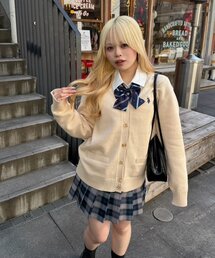 【U.S. POLO ASSN. ×RMAF】スクールカーディガン