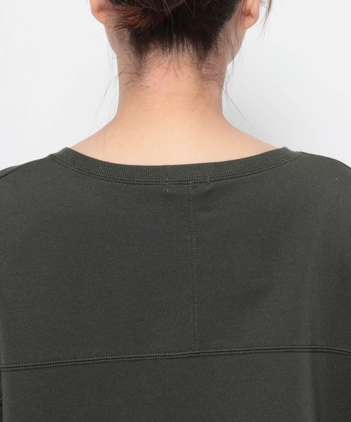 LEPSIM（レプシィム）の「選べる丈長袖プルオーバー　639380（Tシャツ/カットソー・レディース・ブルー/オフホワイト/チャコールグレー・FREE/TALL）」の11枚目の写真