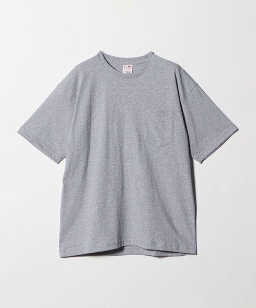 Steven Alan(スティーブンアラン)の「<BAYSIDE> MID POCKET TEE/Tシャツ(Tシャツ/カットソー・メンズ・グレー系・XL/L)」の1枚目の写真