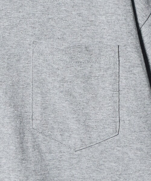Steven Alan(スティーブンアラン)の「<BAYSIDE> MID POCKET TEE/Tシャツ(Tシャツ/カットソー・メンズ・グレー系・XL/L)」の6枚目の写真
