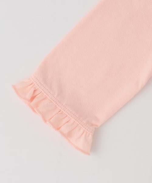 KP(ケーピー)の「mimiちゃんとフレンズ 7分袖Tシャツ 【POMプロテクト加工】(Tシャツ/カットソー・キッズ・ピンク/オフホワイト・90cm/100cm/120cm/130cm/110cm)」の13枚目の写真
