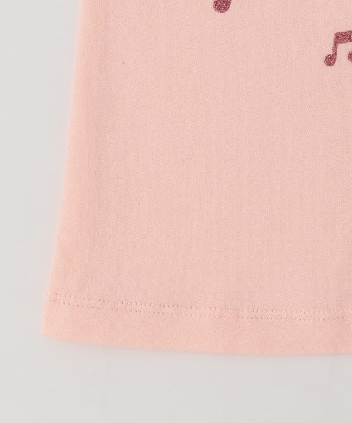 KP(ケーピー)の「mimiちゃんとフレンズ 7分袖Tシャツ 【POMプロテクト加工】(Tシャツ/カットソー・キッズ・ピンク/オフホワイト・90cm/100cm/120cm/130cm/110cm)」の14枚目の写真