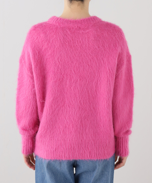 JOURNAL STANDARD（ジャーナルスタンダード）の「ヴァージニアシャギープルオーバー（ニット/セーター・レディース・ピンク/ブラック・FREE）」の10枚目の写真