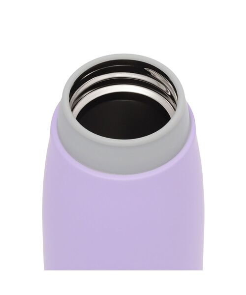 Francfranc(フランフラン)の「マット ステンレスボトル 350ml パープル 水筒 マイボトル(水筒・レディース・パープル・FREE)」の4枚目の写真