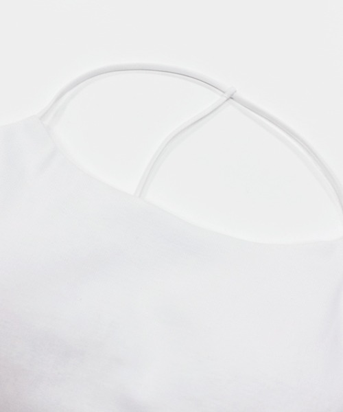 coca（coca）（コカ）の「OUT BRA  クロスキャミソール（キャミソール・レディース・ブラウン/ホワイト/ブラック・L/M/S）」の20枚目の写真