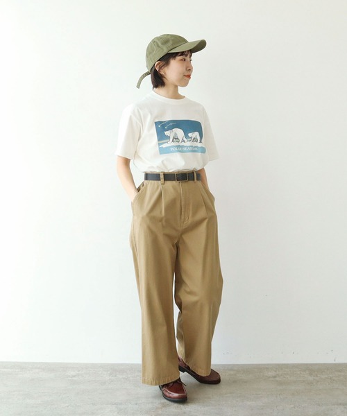 PAR ICI（パーリッシィ）の「【WEB限定】POLAR BEAR fam.Tシャツ（Tシャツ/カットソー・レディース・サックスブルー/グレー/ホワイト・FREE）」の7枚目の写真