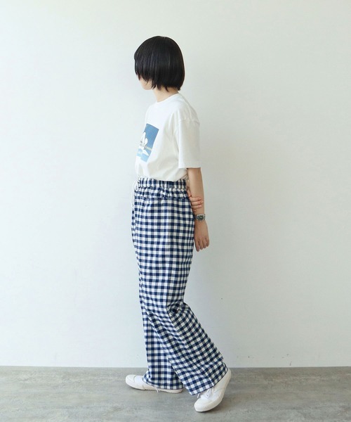 PAR ICI（パーリッシィ）の「【WEB限定】POLAR BEAR fam.Tシャツ（Tシャツ/カットソー・レディース・サックスブルー/グレー/ホワイト・FREE）」の13枚目の写真