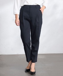 GALLORIA | 【洗濯機で洗える】タックテーパードパンツ(その他パンツ)