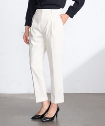 GALLORIA | 【洗濯機で洗える】タックテーパードパンツ(その他パンツ)