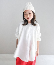 RIO | cononコラボ　ダブルガーゼチュニック(Tシャツ/カットソー)