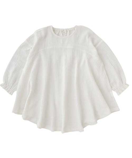 RIO（リオ）の「cononコラボ　ダブルガーゼチュニック（Tシャツ/カットソー・キッズ・スミクロ/アイボリー・100cm/110cm/120cm）」の18枚目の写真