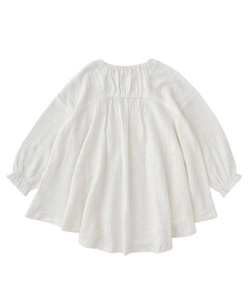 RIO（リオ）の「cononコラボ　ダブルガーゼチュニック（Tシャツ/カットソー・キッズ・スミクロ/アイボリー・100cm/110cm/120cm）」の19枚目の写真