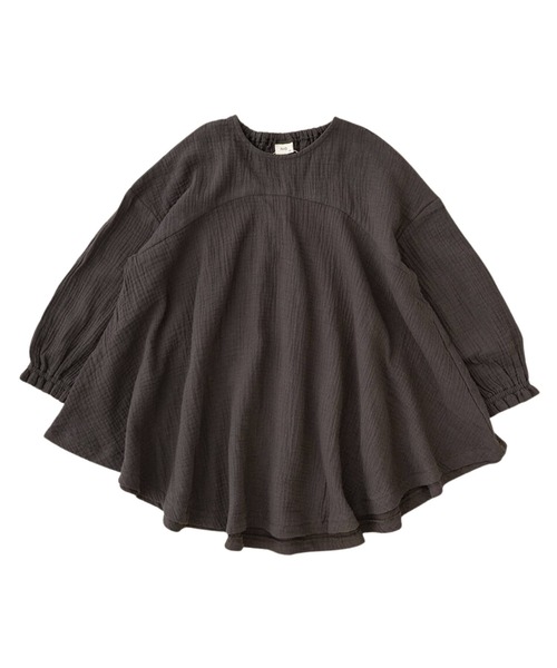 RIO（リオ）の「cononコラボ　ダブルガーゼチュニック（Tシャツ/カットソー・キッズ・スミクロ/アイボリー・100cm/110cm/120cm）」の21枚目の写真