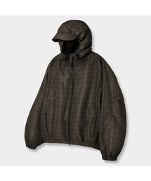 DIMITRI BLACK（ディミトリブラック）の「2WAYエッセンシャルチェックフードウィンドブレーカー_3カラー（ナイロンジャケット）」