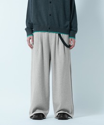 RAGEBLUE | Design Cut Straight Wide Sweat Pants/カットオフストレートワイドスウェットパンツ(スウェットパンツ)