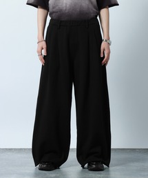 RAGEBLUE | Design Cut Straight Wide Sweat Pants/カットオフストレートワイドスウェットパンツ(スウェットパンツ)