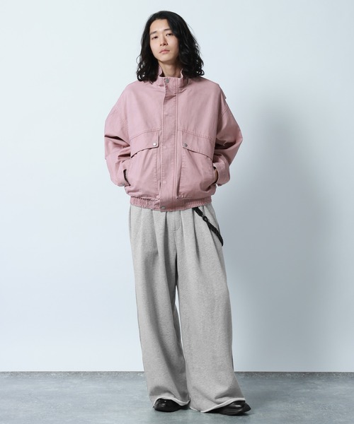 RAGEBLUE(レイジブルー)の「Design Cut Straight Wide Sweat Pants/カットオフストレートワイドスウェットパンツ(スウェットパンツ・メンズ・ブラック/アッシュグレー・MEDIUM/LARGE)」の19枚目の写真