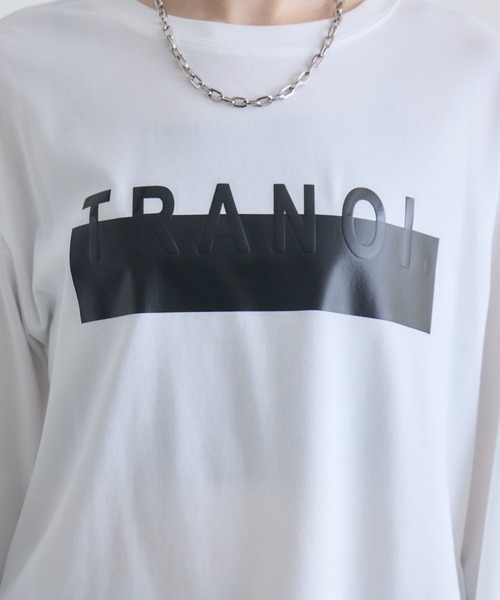 Paradise Picnic(パラダイスピクニック)の「TRANOI. ロングスリーブTシャツ(Tシャツ/カットソー・レディース・ブラック/ホワイト/ホワイト×シルバー・FREE)」の12枚目の写真