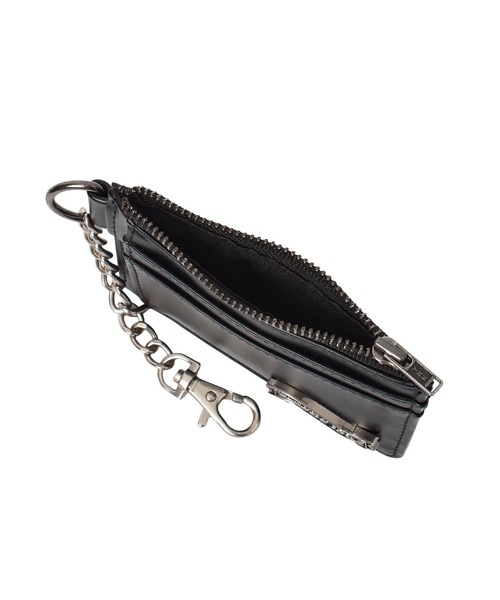 X-girl（エックスガール）の「MULTI POCKET CARD HOLDER（カードケース・レディース・ブラック/カモフラージュ・ONE SIZE）」の7枚目の写真