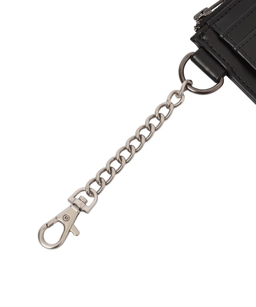 X-girl（エックスガール）の「MULTI POCKET CARD HOLDER（カードケース・レディース・ブラック/カモフラージュ・ONE SIZE）」の8枚目の写真