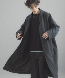 SENSE OF PLACE by URBAN RESEARCH | バルマカーンルーズコート(ステンカラーコート)