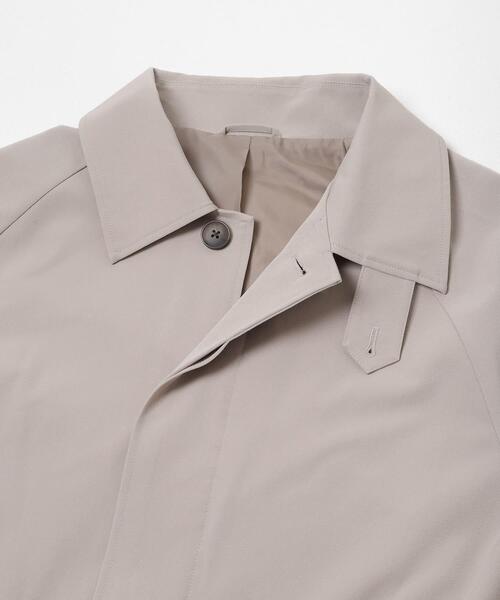 SENSE OF PLACE by URBAN RESEARCH(センスオブプレイスバイアーバンリサーチ)の「バルマカーンルーズコート(ステンカラーコート・メンズ・ベージュ系その他/ベージュ/ネイビー・MEDIUM/LARGE)」の8枚目の写真