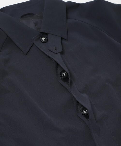 SENSE OF PLACE by URBAN RESEARCH(センスオブプレイスバイアーバンリサーチ)の「バルマカーンルーズコート(ステンカラーコート・メンズ・ベージュ系その他/ベージュ/ネイビー・MEDIUM/LARGE)」の17枚目の写真