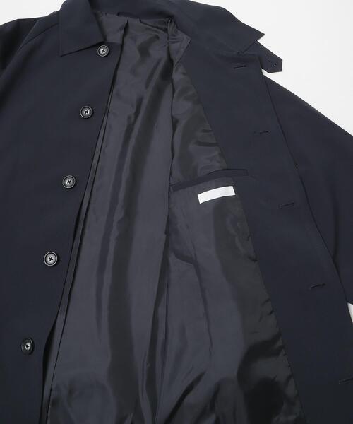 SENSE OF PLACE by URBAN RESEARCH(センスオブプレイスバイアーバンリサーチ)の「バルマカーンルーズコート(ステンカラーコート・メンズ・ベージュ系その他/ベージュ/ネイビー・MEDIUM/LARGE)」の19枚目の写真