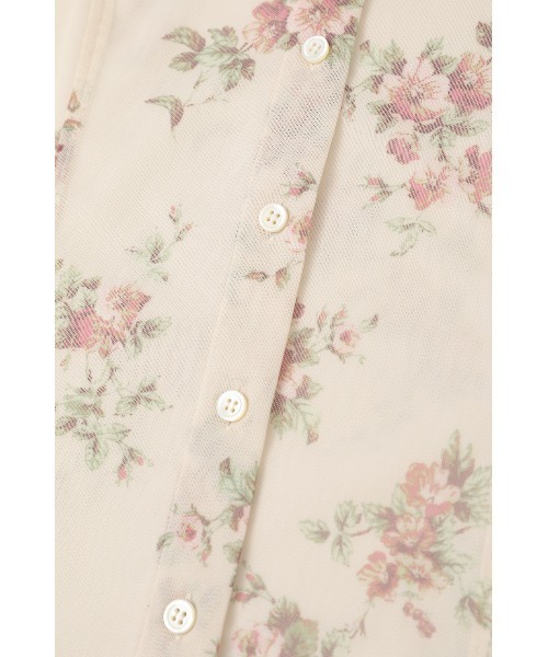 CLANE（クラネ）の「FLOWER SIDE HOLE SHIRTS（シャツ/ブラウス・レディース・ベージュ/ブラック・2/1）」の17枚目の写真