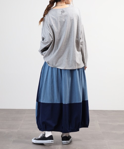 BARNDOOR(バーンドア)の「天竺アニマルポケロンT 26SS(Tシャツ/カットソー・レディース・グレー系1/ホワイト系1/グレー系2/ホワイト系2/ネイビー系1/ネイビー系2・FREE)」の12枚目の写真