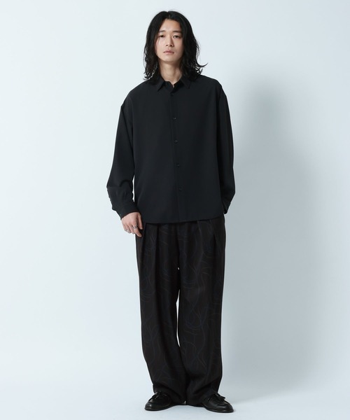 RAGEBLUE（レイジブルー）の「2Tuck Design Cocoon Easy Pants/コクーンイージーパンツ（スラックス・メンズ・キャメル/グレー系その他/ブラック/その他1・MEDIUM/LARGE）」の11枚目の写真