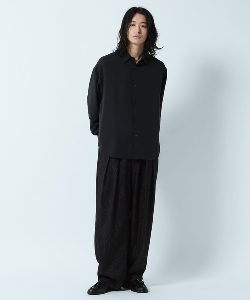 RAGEBLUE（レイジブルー）の「2Tuck Design Cocoon Easy Pants/コクーンイージーパンツ（スラックス・メンズ・キャメル/グレー系その他/ブラック/その他1・MEDIUM/LARGE）」の10枚目の写真