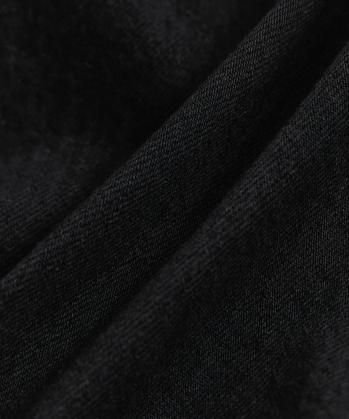 NEEDBY heritage(ニードバイヘリテージ)の「【NEEDBY for ADAM ET ROPE'】別注 RILLEY(デニムパンツ・レディース・ブラック/オフホワイト・2/1)」の6枚目の写真