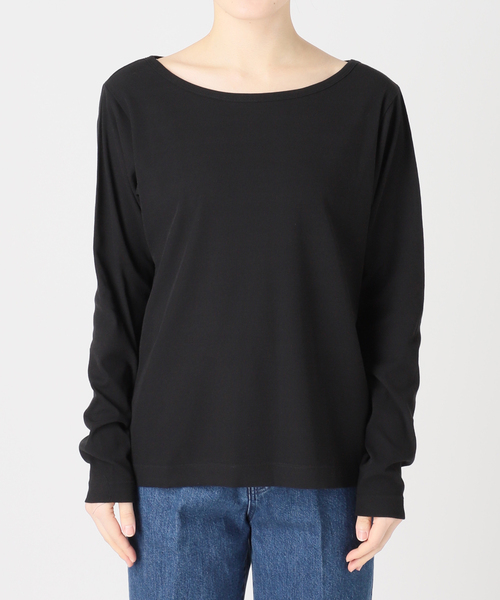 B.C STOCK(ベーセーストック)の「《2枚セット》ウォッシャブル / タンクセットロンTEE(Tシャツ/カットソー・レディース・チャコールグレー/ブラック・FREE)」の16枚目の写真