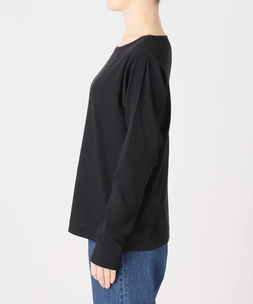B.C STOCK(ベーセーストック)の「《2枚セット》ウォッシャブル / タンクセットロンTEE(Tシャツ/カットソー・レディース・チャコールグレー/ブラック・FREE)」の17枚目の写真