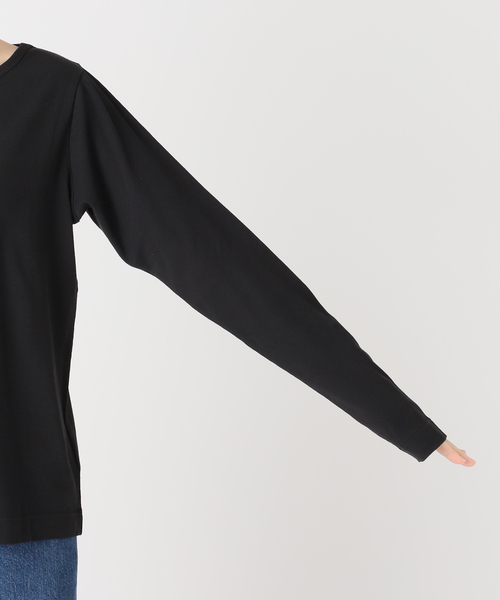 B.C STOCK(ベーセーストック)の「《2枚セット》ウォッシャブル / タンクセットロンTEE(Tシャツ/カットソー・レディース・チャコールグレー/ブラック・FREE)」の20枚目の写真