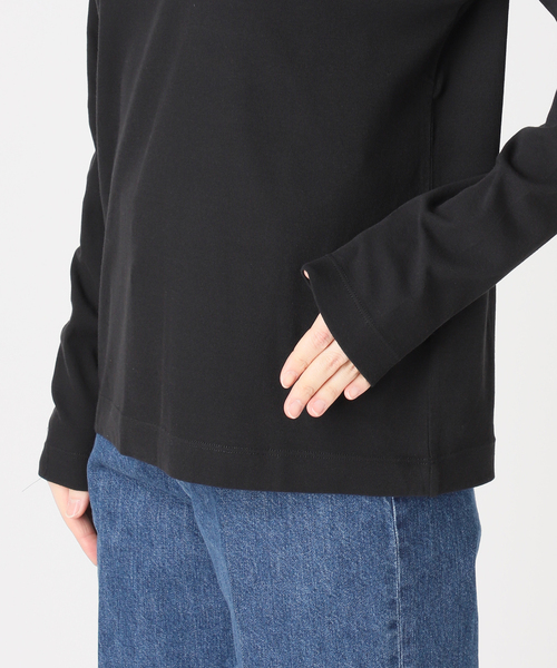 B.C STOCK(ベーセーストック)の「《2枚セット》ウォッシャブル / タンクセットロンTEE(Tシャツ/カットソー・レディース・チャコールグレー/ブラック・FREE)」の21枚目の写真