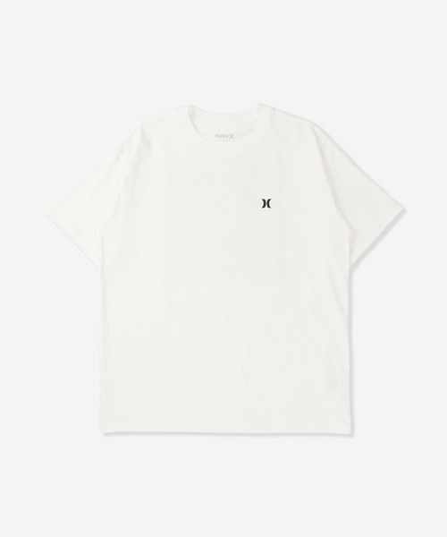 Hurley （ハーレー）の「【Hurley:ハーレー】ヘビーウェイトコットンTシャツ　オーバーサイズシルエット　バックプリント　CAMO SQUARE LOGO OVRSZD SS TEE（Tシャツ/カットソー・メンズ・ブルーグレー/ブラック/ホワイト・X-LARGE/SMALL/MEDIUM/LARGE）」の2枚目の写真