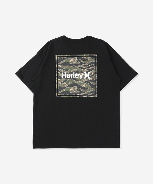 Hurley （ハーレー）の「【Hurley:ハーレー】ヘビーウェイトコットンTシャツ　オーバーサイズシルエット　バックプリント　CAMO SQUARE LOGO OVRSZD SS TEE（Tシャツ/カットソー・メンズ・ブルーグレー/ブラック/ホワイト・X-LARGE/SMALL/MEDIUM/LARGE）」の7枚目の写真