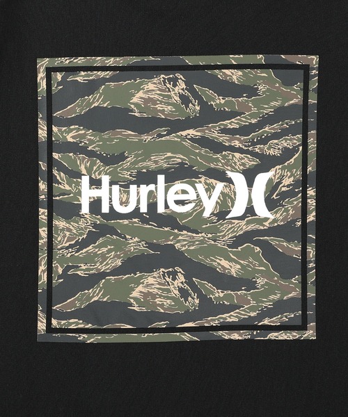 Hurley （ハーレー）の「【Hurley:ハーレー】ヘビーウェイトコットンTシャツ　オーバーサイズシルエット　バックプリント　CAMO SQUARE LOGO OVRSZD SS TEE（Tシャツ/カットソー・メンズ・ブルーグレー/ブラック/ホワイト・X-LARGE/SMALL/MEDIUM/LARGE）」の9枚目の写真