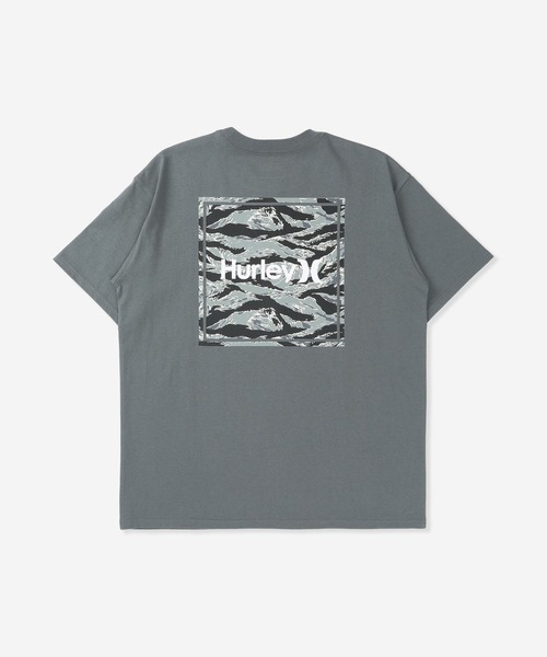 Hurley （ハーレー）の「【Hurley:ハーレー】ヘビーウェイトコットンTシャツ　オーバーサイズシルエット　バックプリント　CAMO SQUARE LOGO OVRSZD SS TEE（Tシャツ/カットソー・メンズ・ブルーグレー/ブラック/ホワイト・X-LARGE/SMALL/MEDIUM/LARGE）」の10枚目の写真